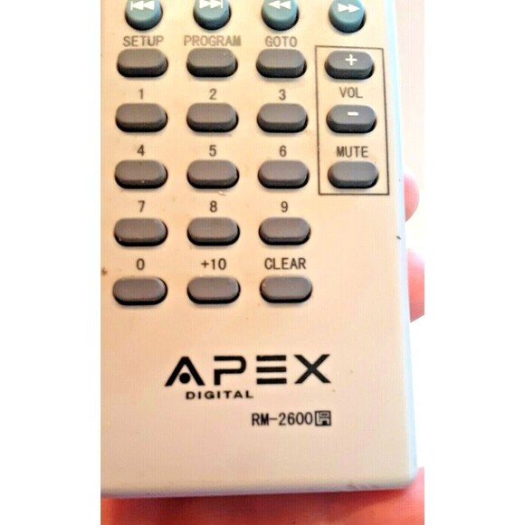 Apex Digital RM-2600 Remote Control Tested Working J5-5 - Picture 7 of 7